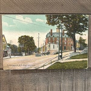 Vintage Somersworth New Hampshire Postcard